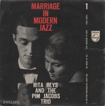 Rita Reys, The Pim Jacobs Trio : Marriage In Modern Jazz 1 (7", EP)