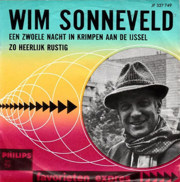 Wim Sonneveld : Een Zwoele Nacht In Krimpen Aan De IJssel / Zo Heerlijk Rustig (7", Single, Mono, Blu)