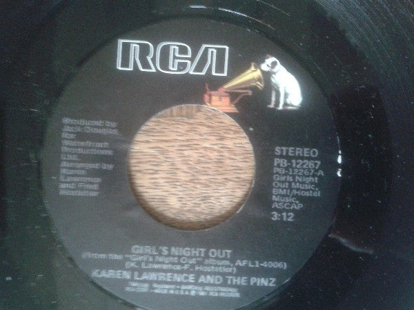 Karen Lawrence And The Pinz : Girls Night Out (7", Single)