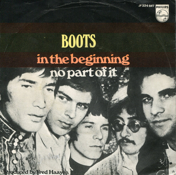 The Boots : In The Beginning (7", Single, Mono, Ora)