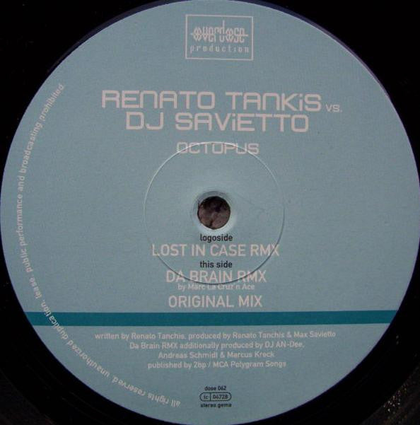 Tankis & Savietto : Octopus (12", Promo)