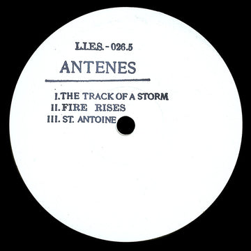 Antenes : The Track Of A Storm (12", Ltd, W/Lbl)