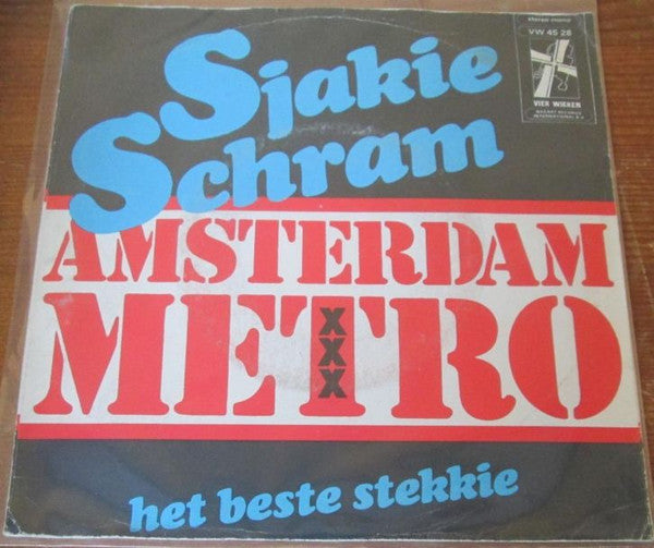 Sjakie Schram : Amsterdam Metro (7", Single)