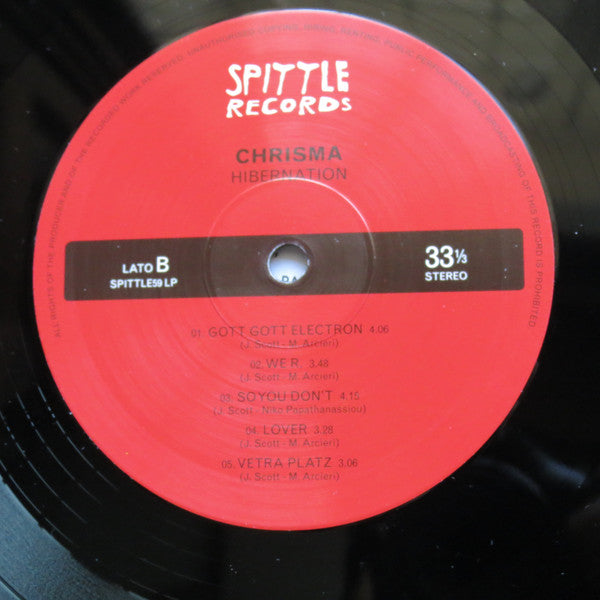 Chrisma (2) : Hibernation (LP, Album, RE)