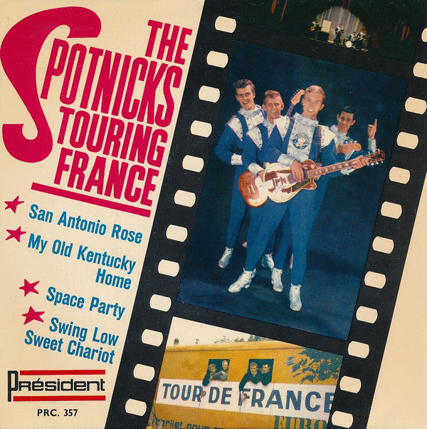 The Spotnicks : The Spotnicks Touring France (7", EP)