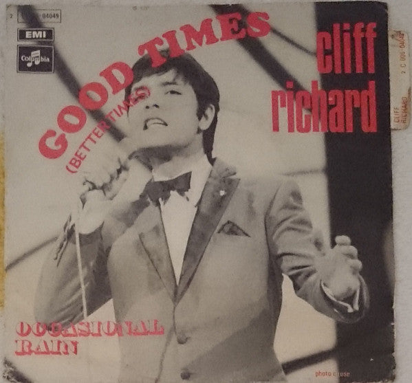 Cliff Richard : Good Times (Better Times) (7", Single)