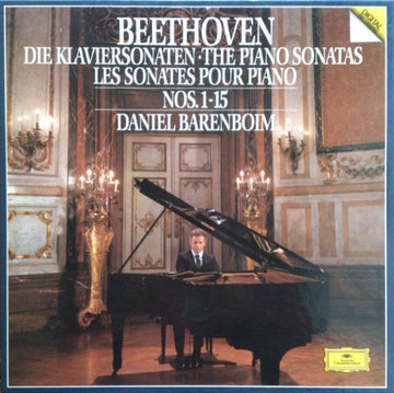 Beethoven*, Daniel Barenboim : Die Klaviersonaten, The Piano Sonatas Nos.1 - 15 (6xLP, Album, box)