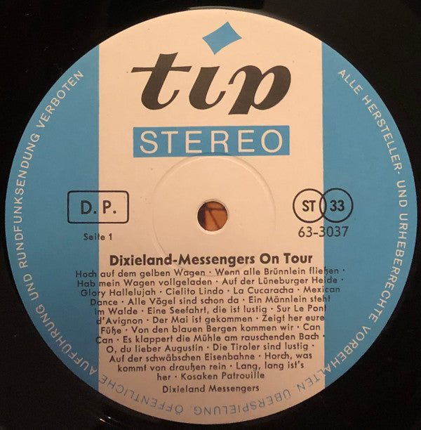 Dixieland Messengers : On Tour (LP, Album)
