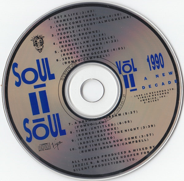 Soul II Soul : Vol II - 1990 - A New Decade (CD, Album)