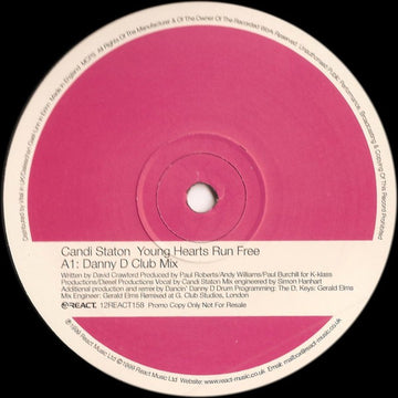 Candi Staton : Young Hearts Run Free (2x12", Promo)