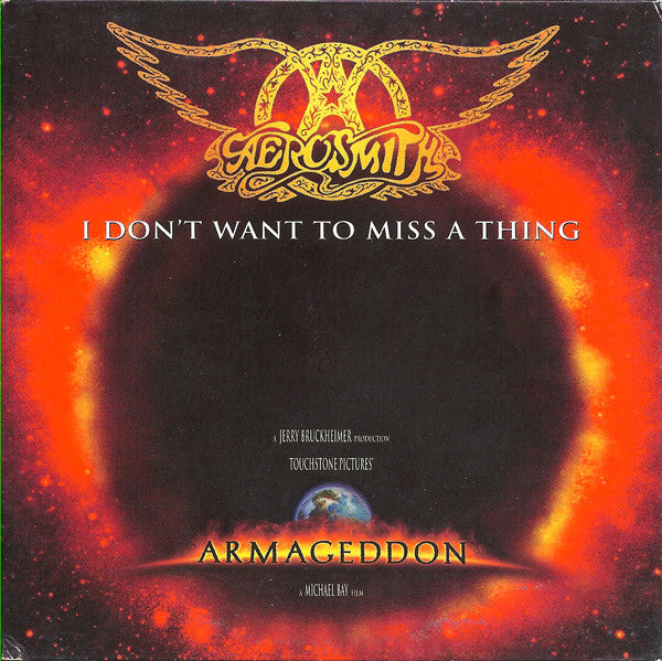 Aerosmith : I Don't Want To Miss A Thing (CD, Single, Car)