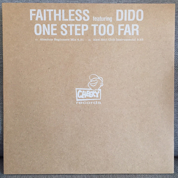Faithless Featuring Dido : One Step Too Far (12", Promo)