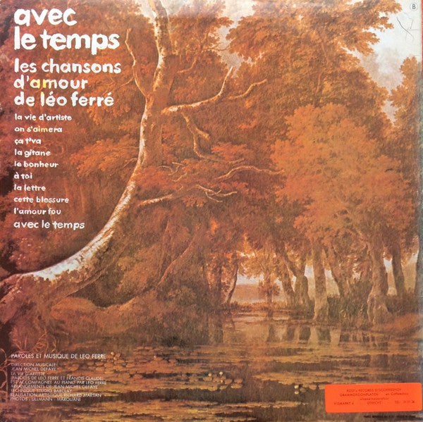 Léo Ferré : Avec Le Temps (LP, Comp, RE)