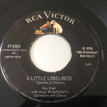 Kay Starr : A Little Loneliness (7", Single)