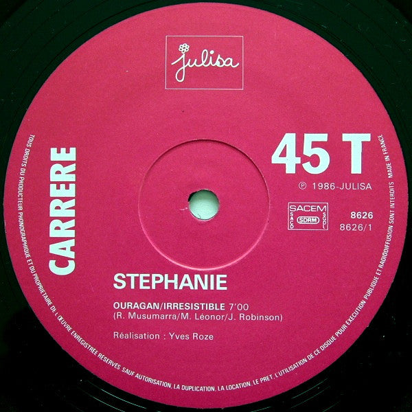Stephanie (2) : Ouragan (12", Maxi)