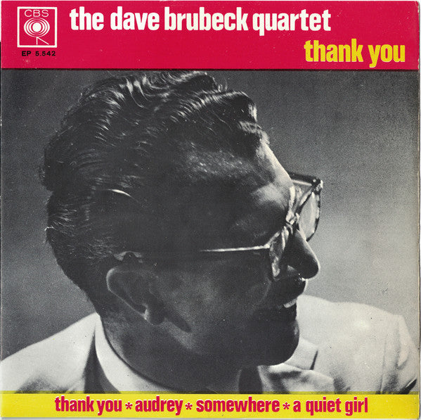 The Dave Brubeck Quartet : Thank You (7", EP)