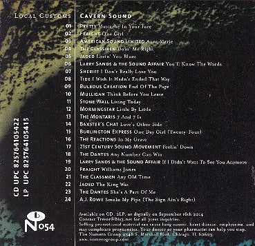 Various : Local Customs: Cavern Sound (CD, Comp, Promo)