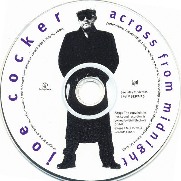 Joe Cocker : Across From Midnight (CD, Album)