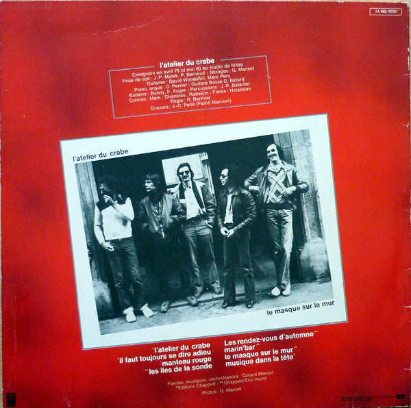 Gérard Manset : L'Atelier Du Crabe (LP, Album)