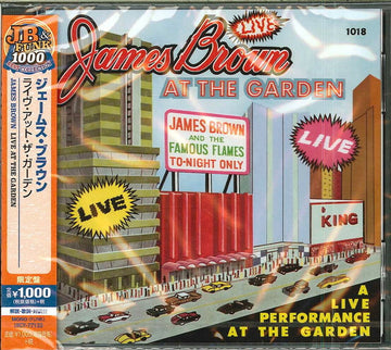 James Brown & The Famous Flames : Live At The Garden (CD, Album, Ltd, RE)