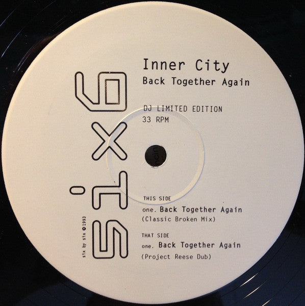 Inner City : Back Together Again (12", Ltd)