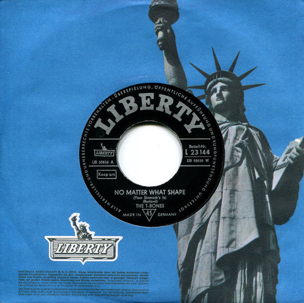 The T-Bones : No Matter What Shape (Your Stomach's In) (7", Single)