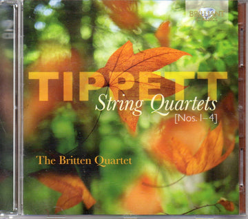 Sir Michael Tippett - Britten Quartet : String Quartets [Nos.1-4] (2xCD, Album, RE)