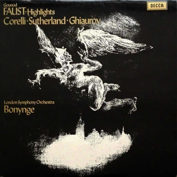 Charles Gounod, Franco Corelli, Joan Sutherland, Nicolai Ghiaurov, London Symphony Orchestra, Richard Bonynge : Faust - Highlights (LP, Album)