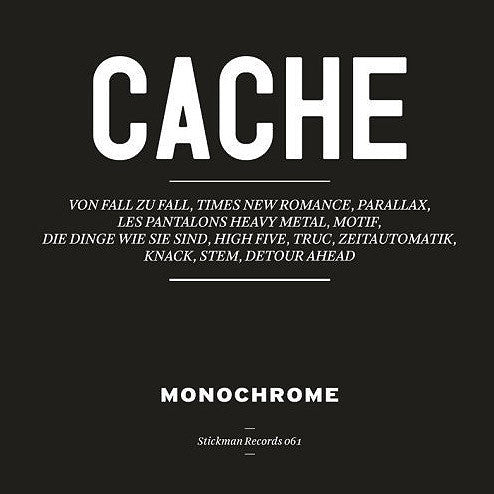 Monochrome (8) : Caché (CD, Album, Promo, Car)