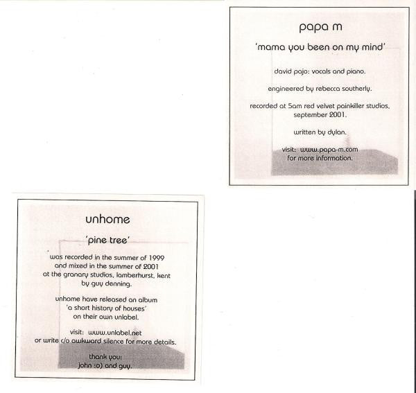 Papa M & Unhome : Untitled (7", Ltd)