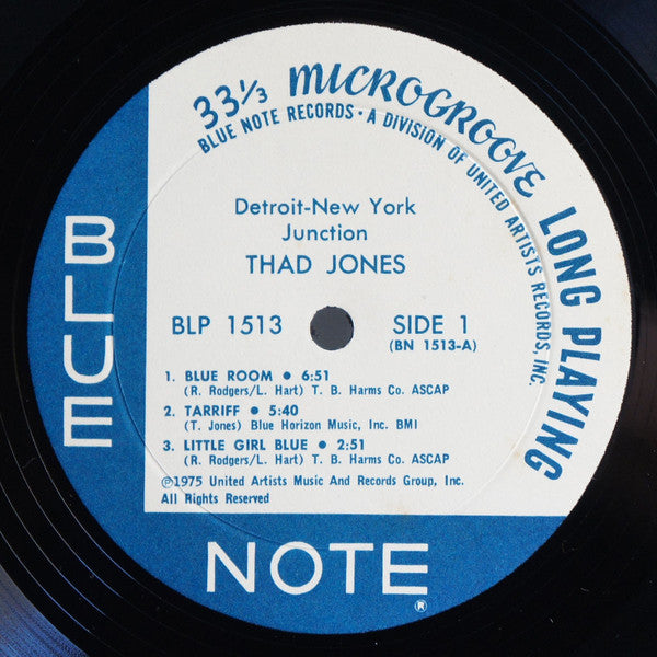Thad Jones : Detroit-New York Junction (LP, Album, Mono, RE)