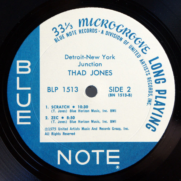Thad Jones : Detroit-New York Junction (LP, Album, Mono, RE)