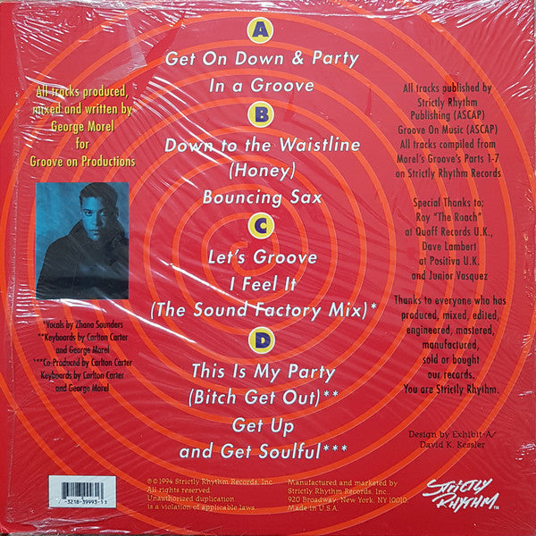 George Morel : The Best Of Morel's Grooves (2x12", Comp)