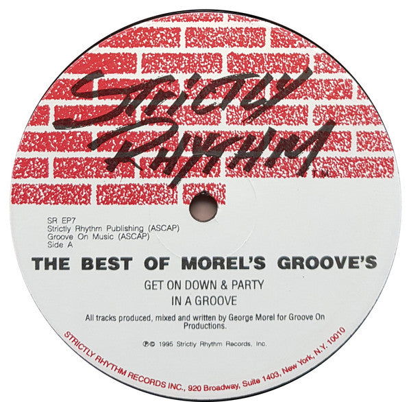George Morel : The Best Of Morel's Grooves (2x12", Comp)