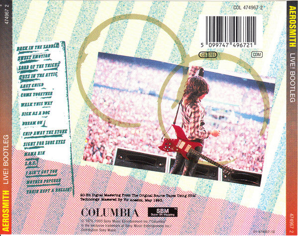 Aerosmith : Live! Bootleg (CD, Album, RE, RM)
