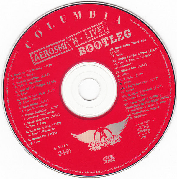 Aerosmith : Live! Bootleg (CD, Album, RE, RM)