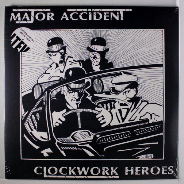 Major Accident : Clockwork Heroes (2xLP, Comp, Ltd, RE, Whi)