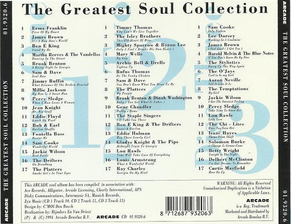 Various : The Greatest Soul Collection (3xCD, Comp)