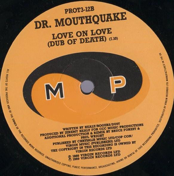 Dr. Mouthquake : Love On Love (12", Single)