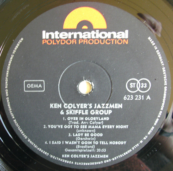 Ken Colyer's Jazzmen & Skiffle Group* : Ken Colyer In Hamburg 1966 (LP, Album)