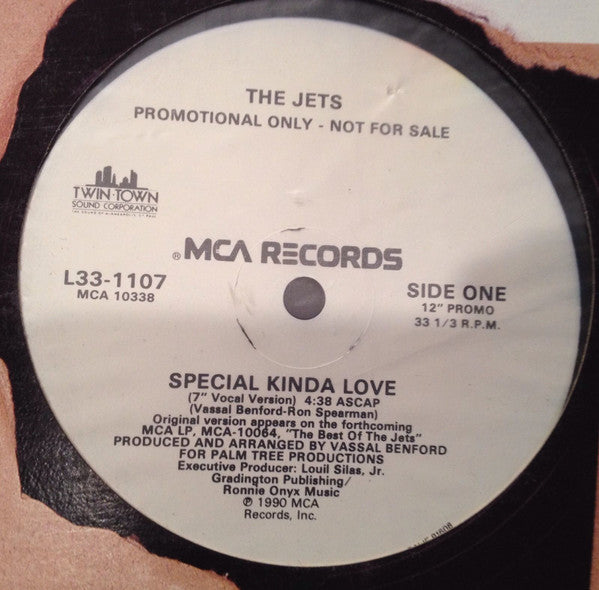 The Jets : Special Kinda Love (12", Promo)
