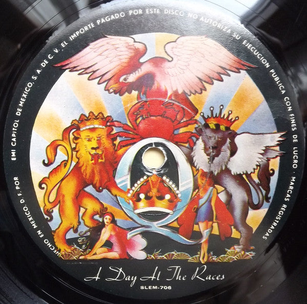 Queen : A Day At The Races (LP, Album, Gat)
