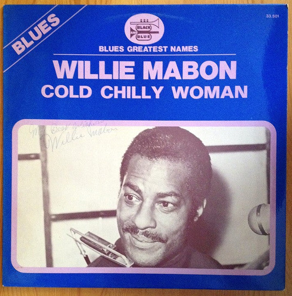 Willie Mabon : Cold Chilly Woman (LP, Album)