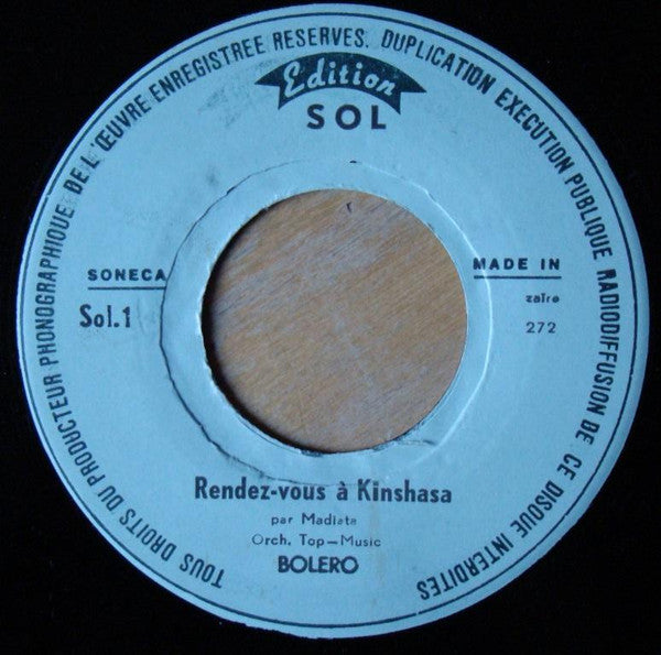 Gerard Madiata : Vive Les Trois Z (7")