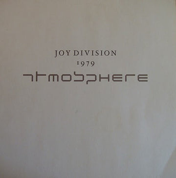 Joy Division : Atmosphere (12", Single)