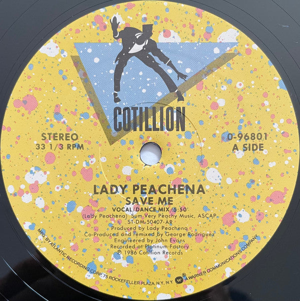 Lady Peachena : Save Me (12")