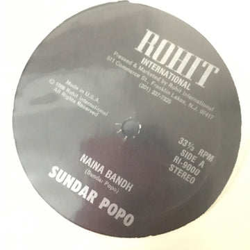 Sundar Popo : Naina Bandh (12")