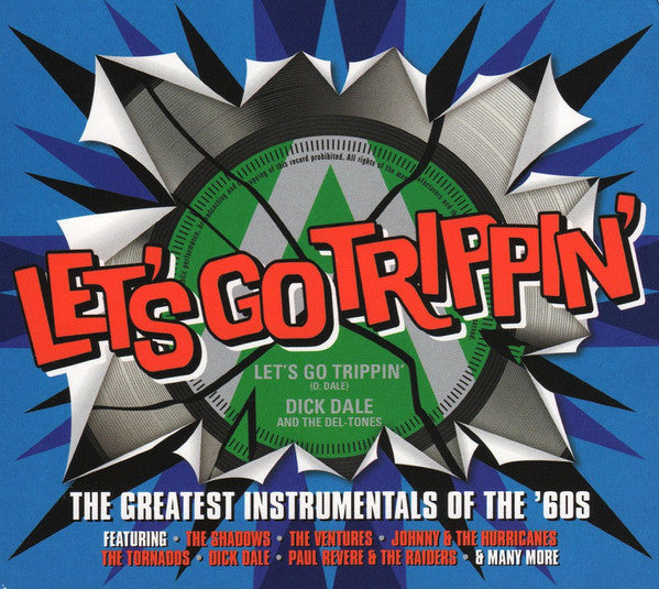 Various : Let's Go Trippin' (The Greatest Instrumentals Of The 60's) (3xCD, Comp, Dig)