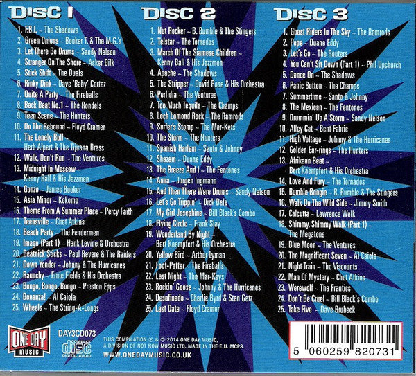 Various : Let's Go Trippin' (The Greatest Instrumentals Of The 60's) (3xCD, Comp, Dig)