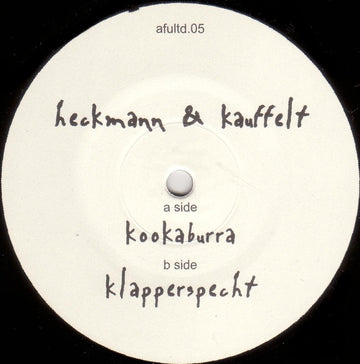 Heckmann & Kauffelt : Kookaburra / Klapperspecht (12")